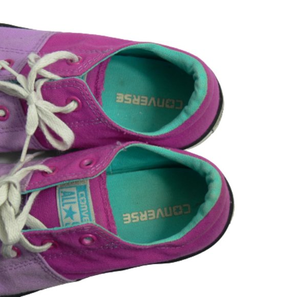 Converse All Star pink purple blue color block - Picture 8 of 8